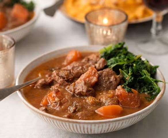 Venison Stew with Root Vegetables