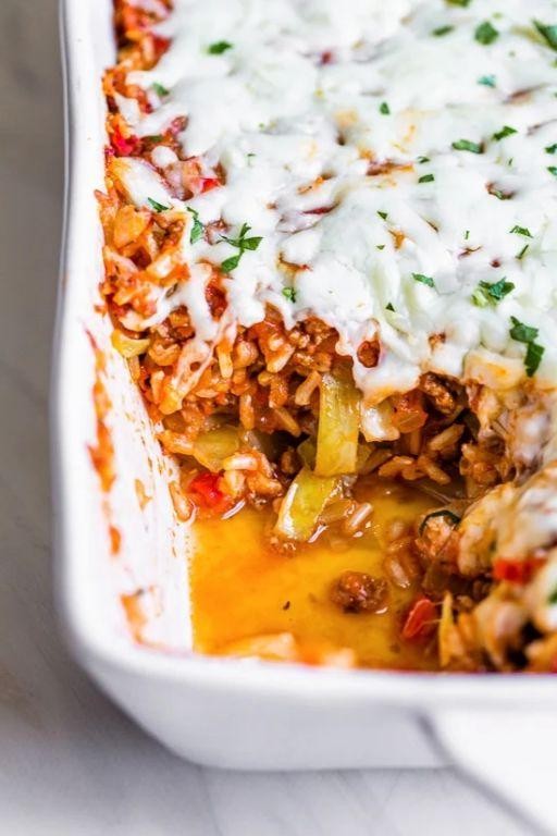 Venison and Cabbage Casserole