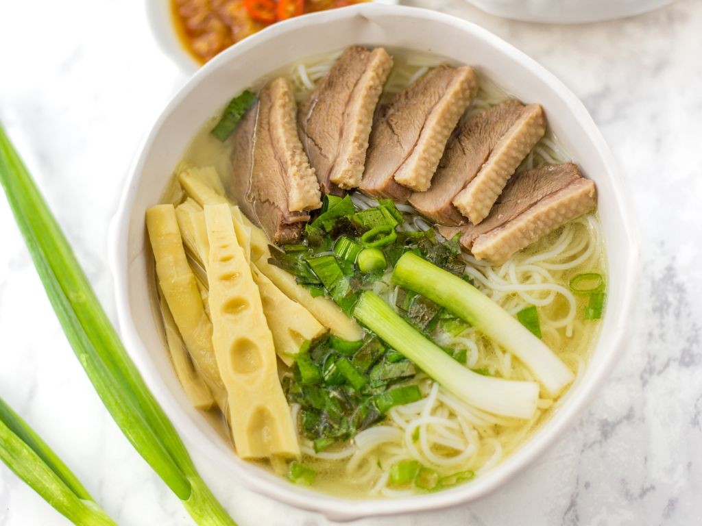 Vietnamese Bamboo Noodle Soup