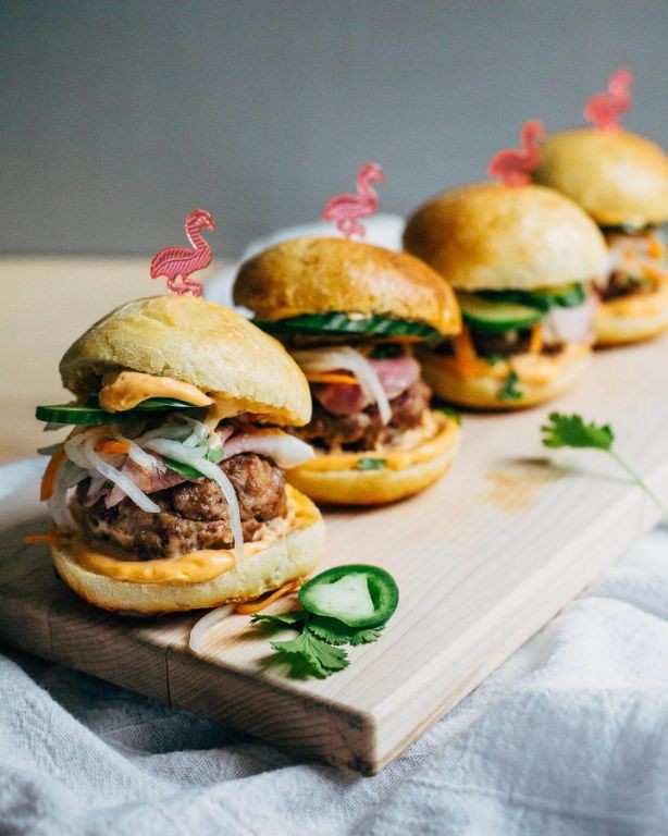 Vietnamese Banh Mi Sliders