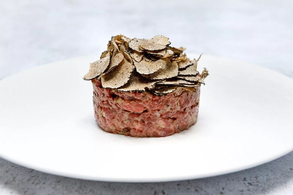 Wagyu Beef Tartare with Truffle Oil