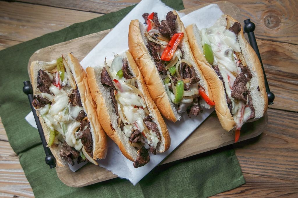 Wagyu Philly Cheesesteak Sandwich