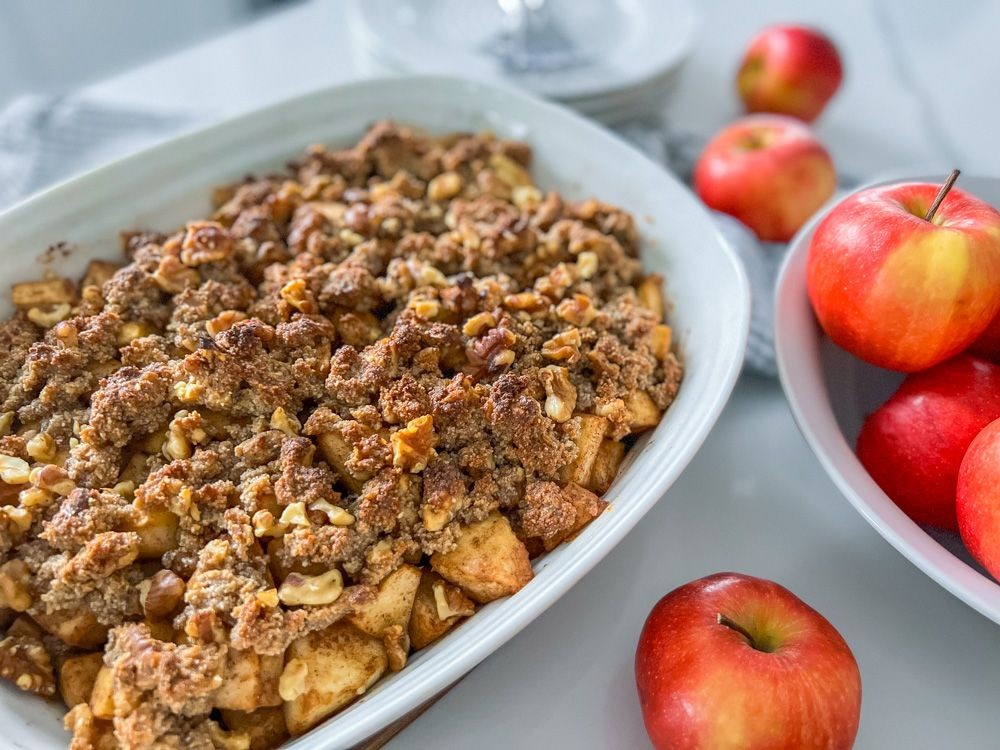Walnut Apple Crisp