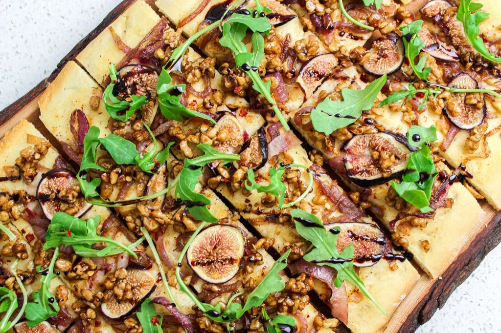 Walnut and Caramelized Onion Flatbread