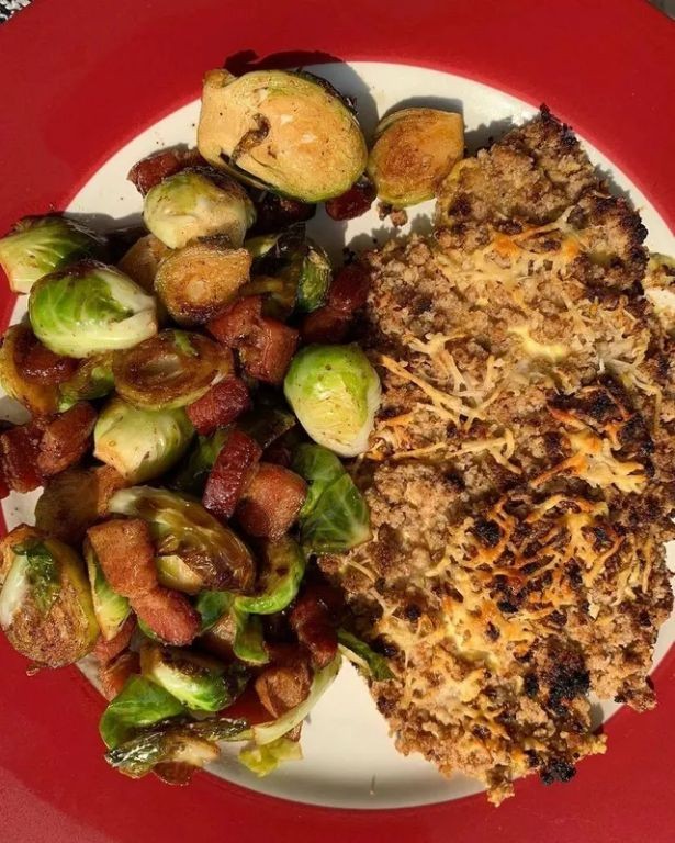 Walnut and Parmesan Crusted Tilapia