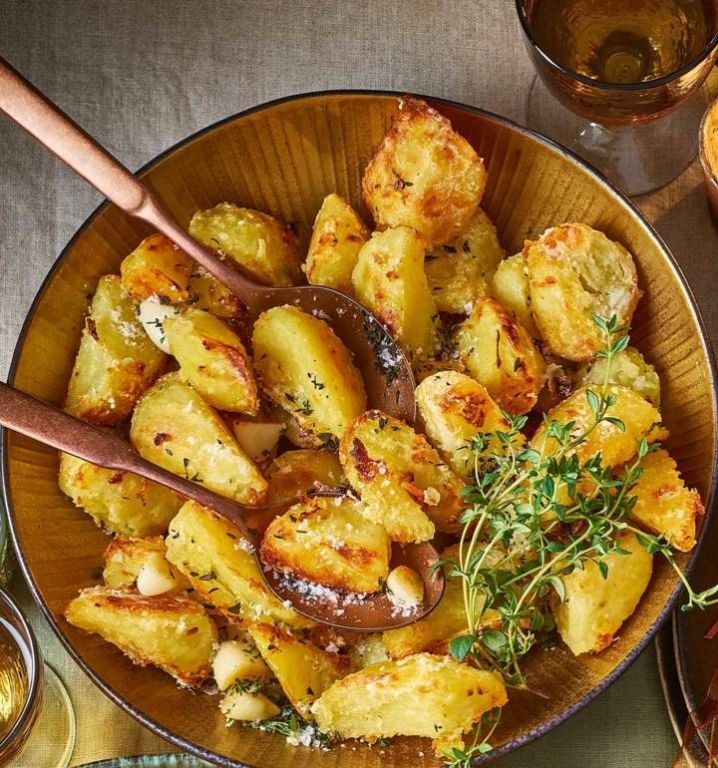 Walnut and Thyme Roasted Potatoes