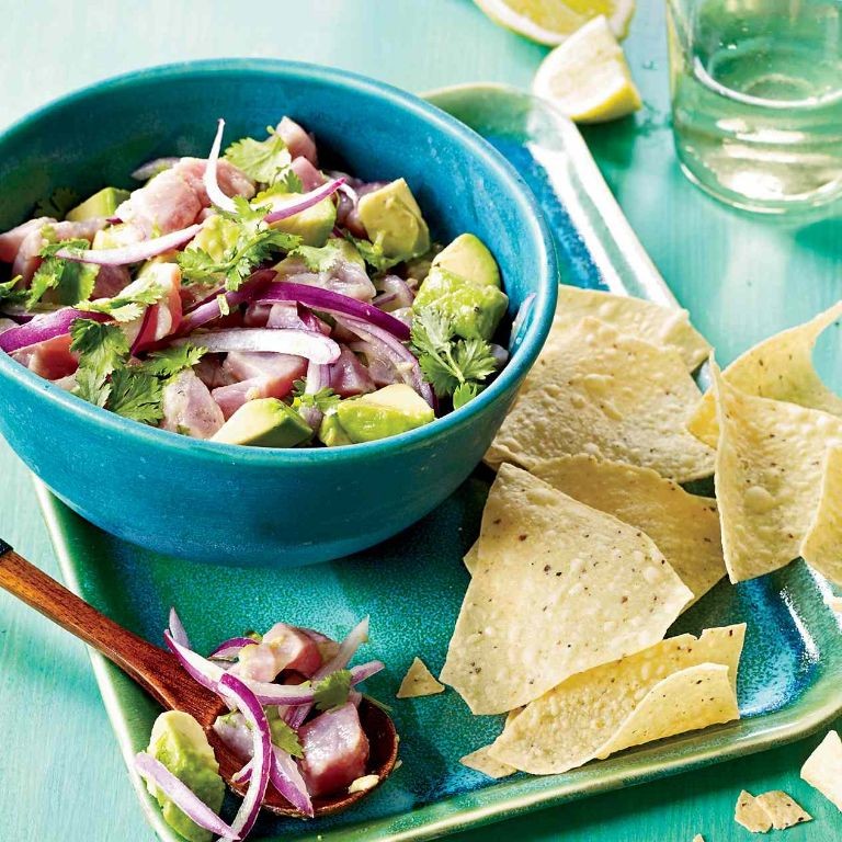 Wasabi Lime Tuna Ceviche