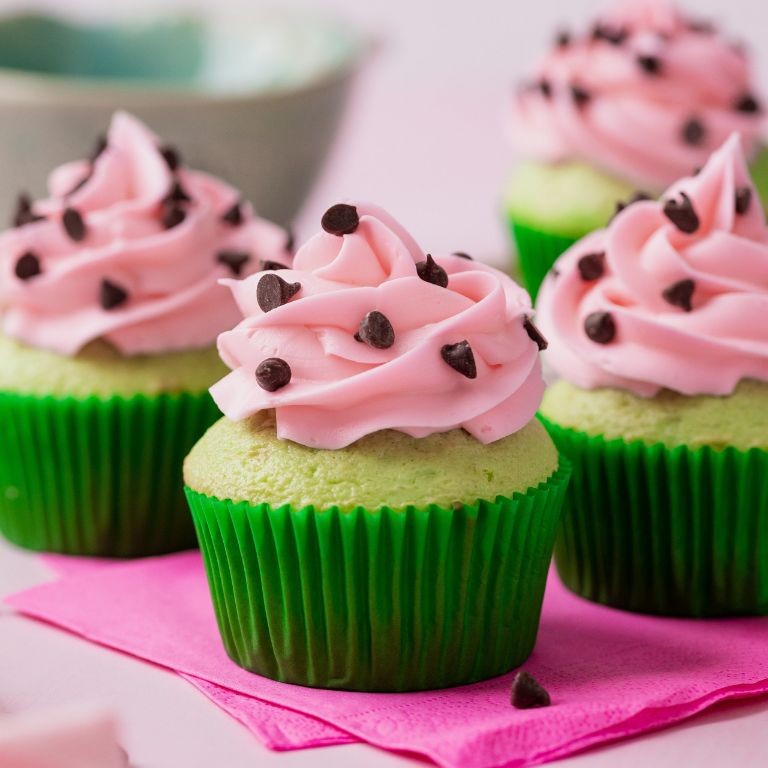Watermelon Cupcakes