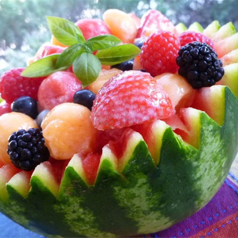 Watermelon Fruit Salad
