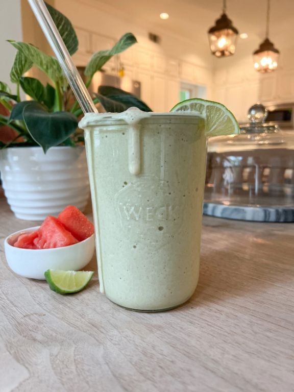 Watermelon Lime Grounded Smoothie
