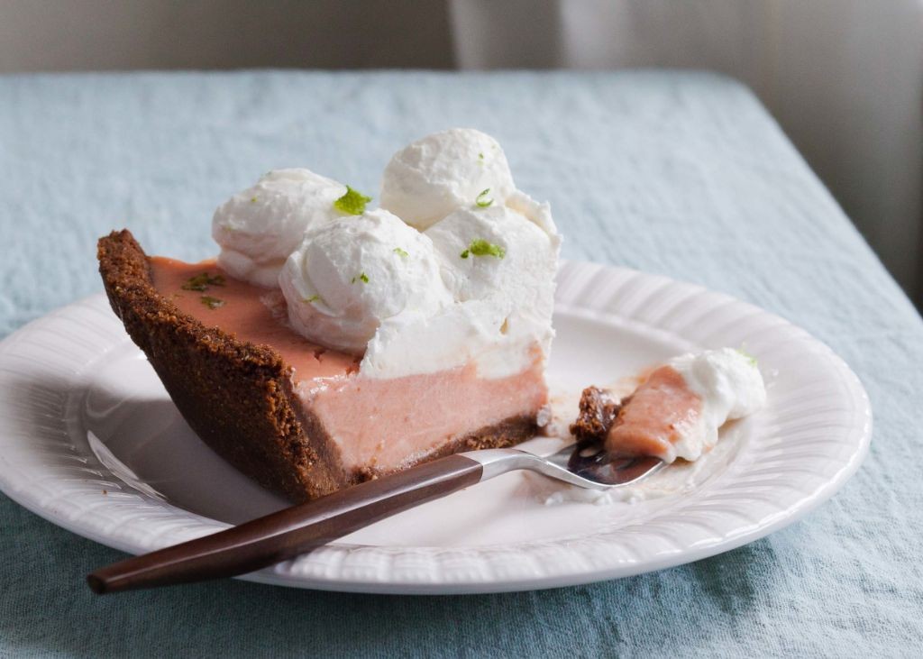 Watermelon Lime Summer Pie