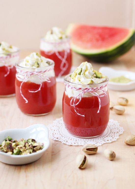 Watermelon Pudding