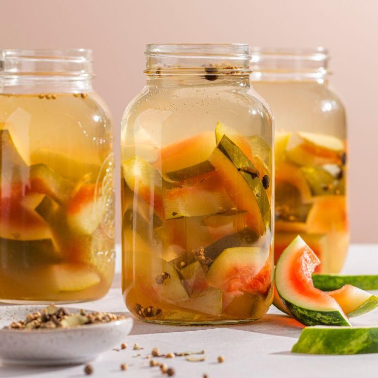 Watermelon Rind and Cucumber Relish