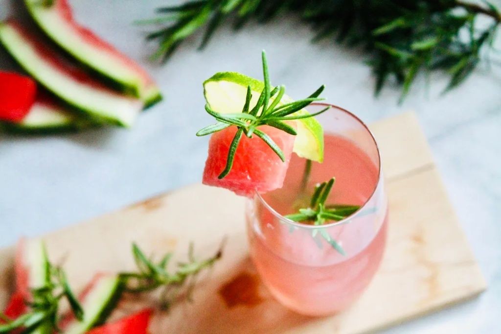 Watermelon Rosemary Wine