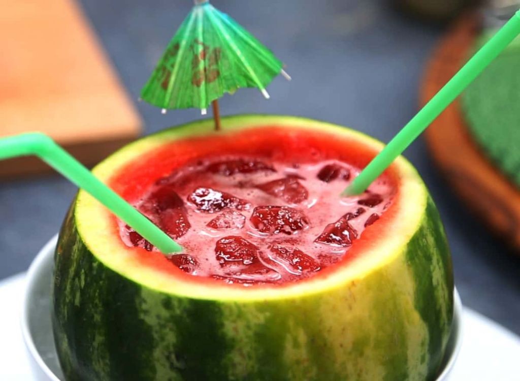 Watermelon Yogurt Soju Cooler