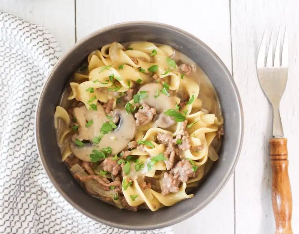 Weight Watchers Instant Pot Skinny Beef Stroganoff