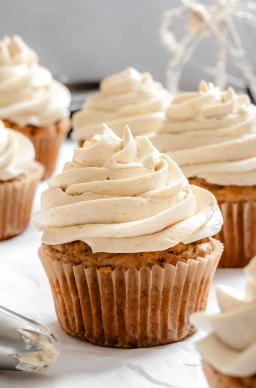 Whipped Vanilla Brown Sugar Frosting