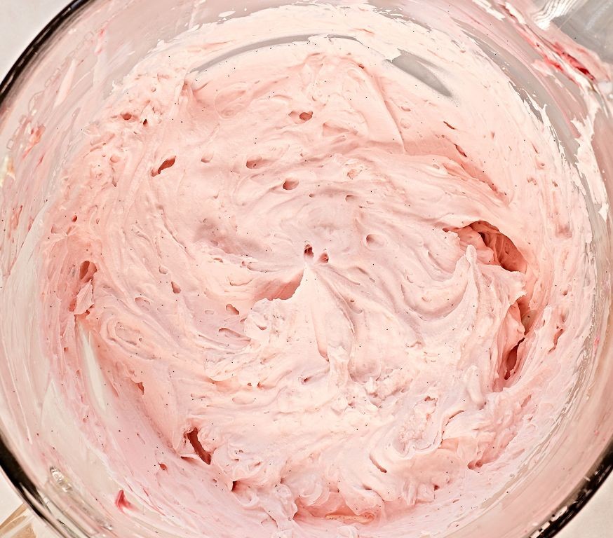 Whipped Vanilla Orange Blossom Frosting