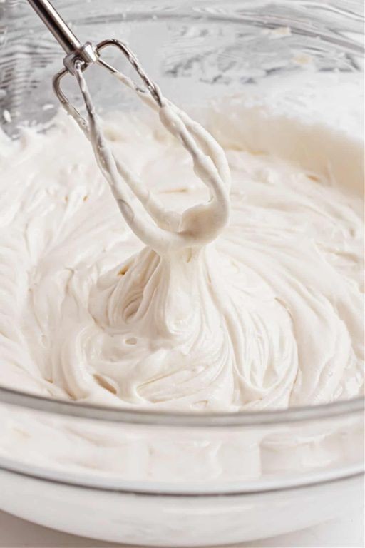 Whipped Vanilla Sour Cream Frosting