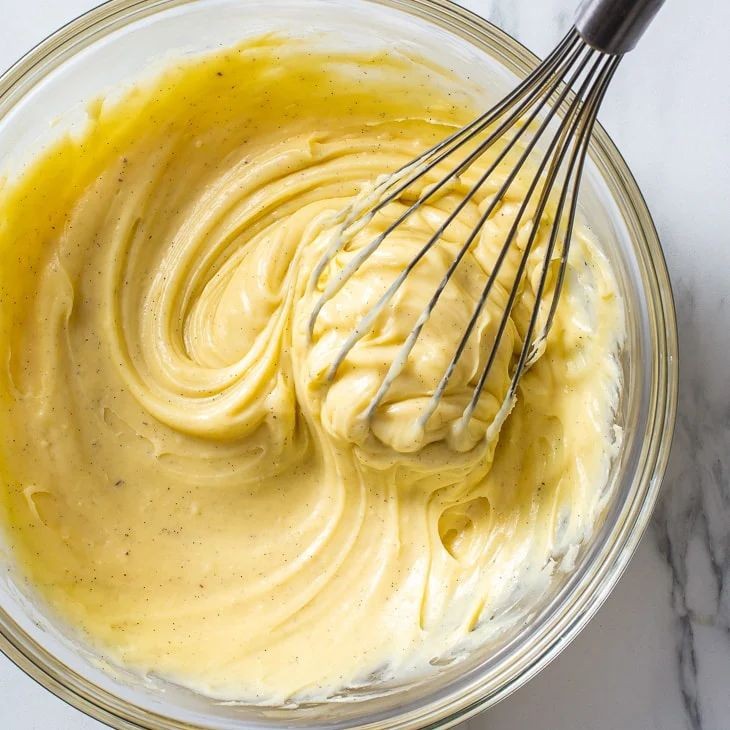Whisked Egg Yolk Custard for Pastry Cream