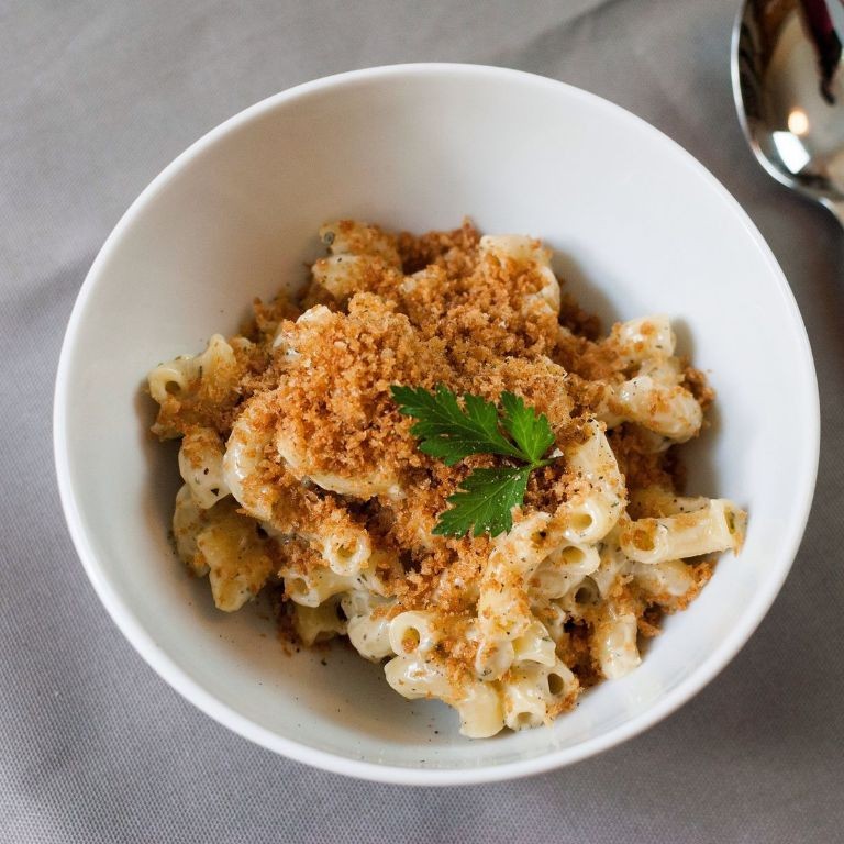 White Cheddar and Rosemary Mac and Cheese