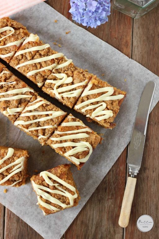 White Chocolate Drizzle Sheet Cake