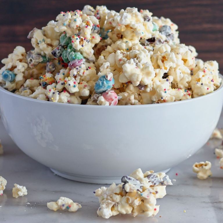 White Chocolate Popcorn Delight