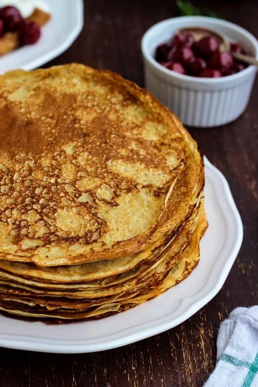 White Russian Pancakes