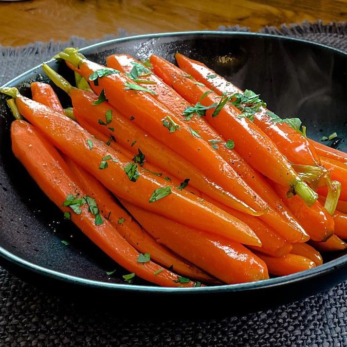 White Truffle Honey Glazed Carrots