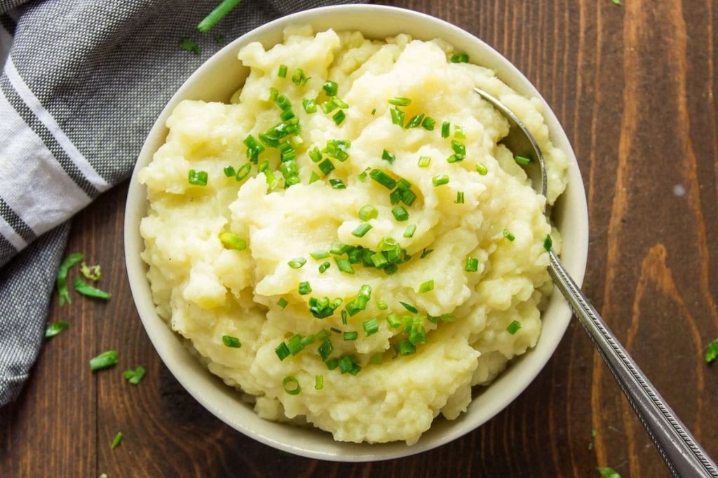 White Truffle Infused Mashed Potatoes