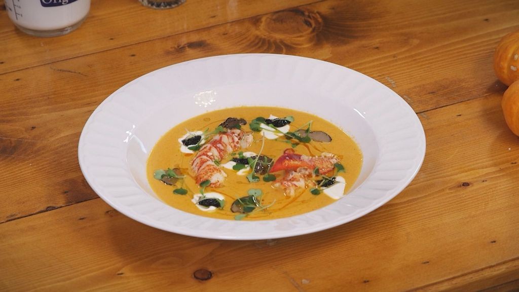 White Truffle Lobster Bisque