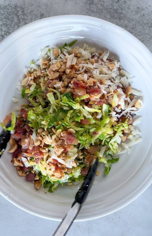 White Truffle Roasted Brussels Sprouts with Pancetta