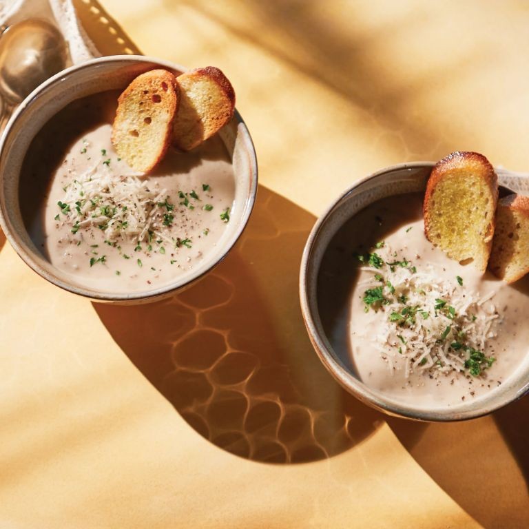White Truffle and Wild Mushroom Soup