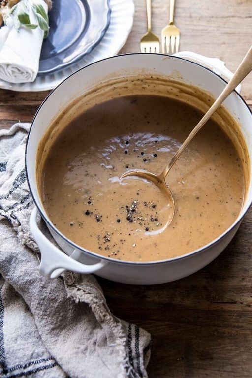 White Wine and Shallot Gravy