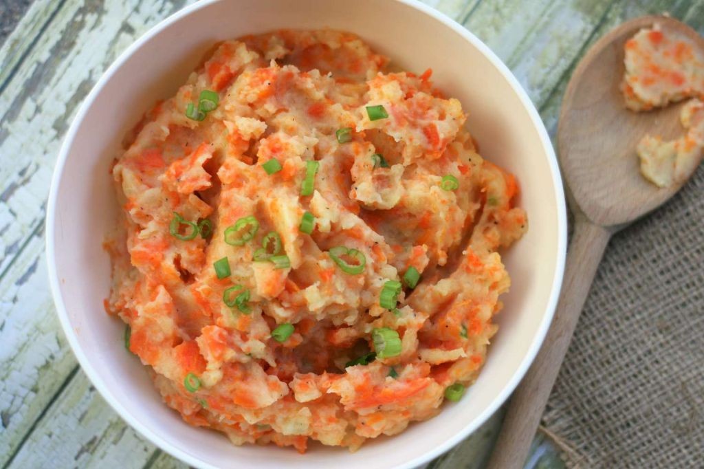 Whole Carrot and Potato Mash