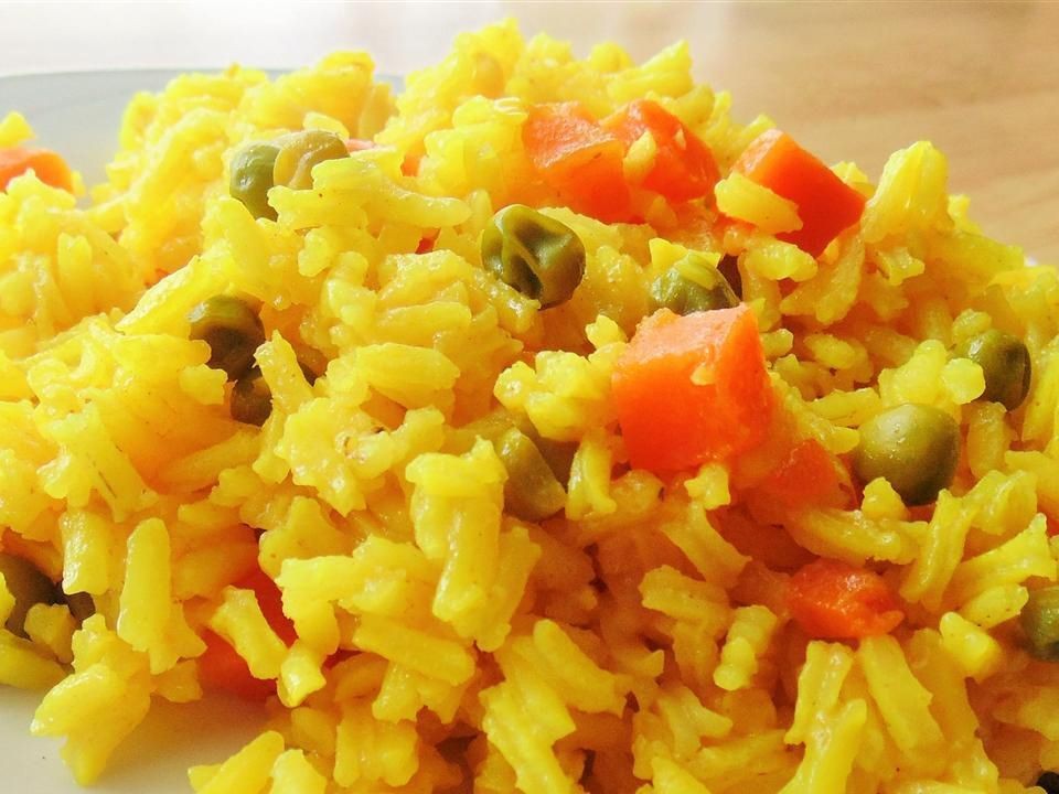 Whole Carrot and Turmeric Rice