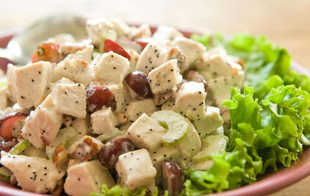 Whole Foods Chicken Salad with Bell Peppers and Olives