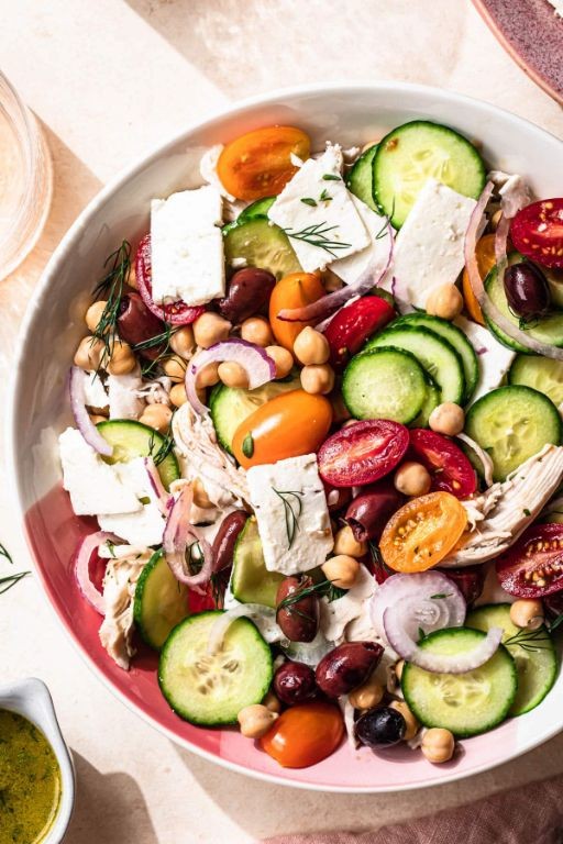 Whole Foods Chicken Salad with Chickpeas and Lemon