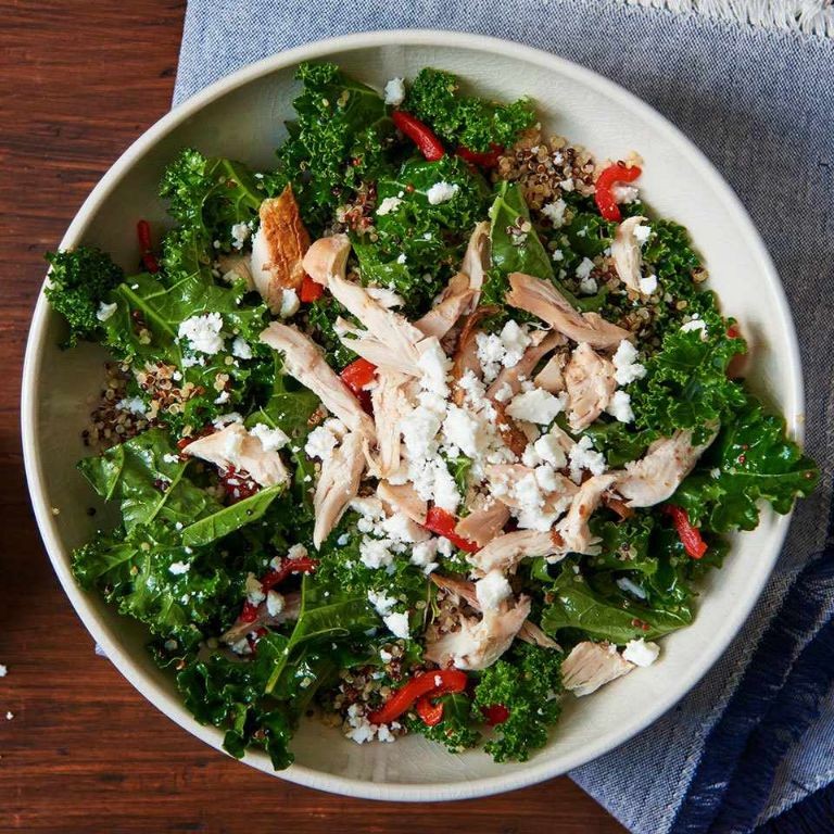Whole Foods Chicken Salad with Quinoa and Kale