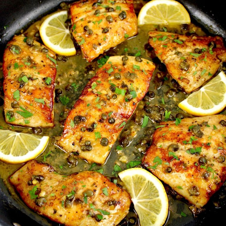 Whole Red Snapper with Sautéed Greens and Lemon Butter