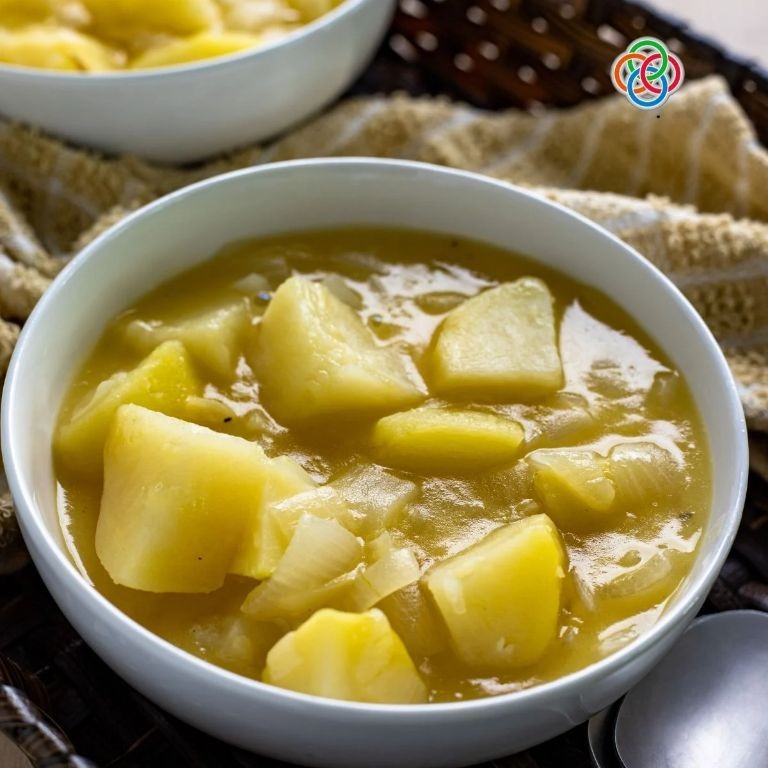 Wild Onion and Potato Soup