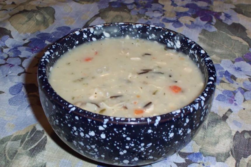 Wild Rice and Mushroom Soup in a Jar