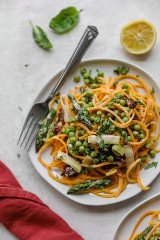 Winter Squash Pasta Primavera