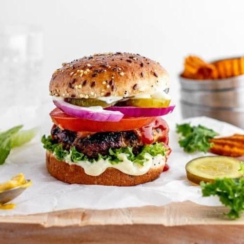 Worcestershire Infused Beef Burgers