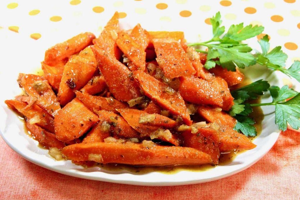 Worcestershire and Honey Glazed Carrots