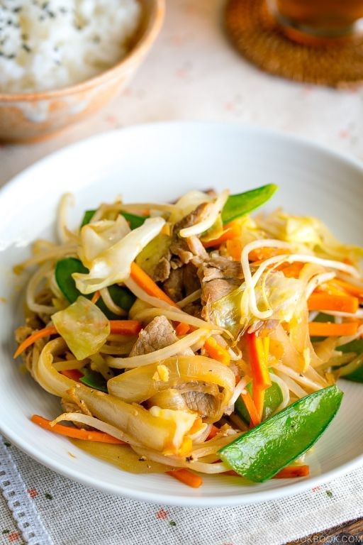 Yasai Itame (Japanese Stir-Fried Vegetables)