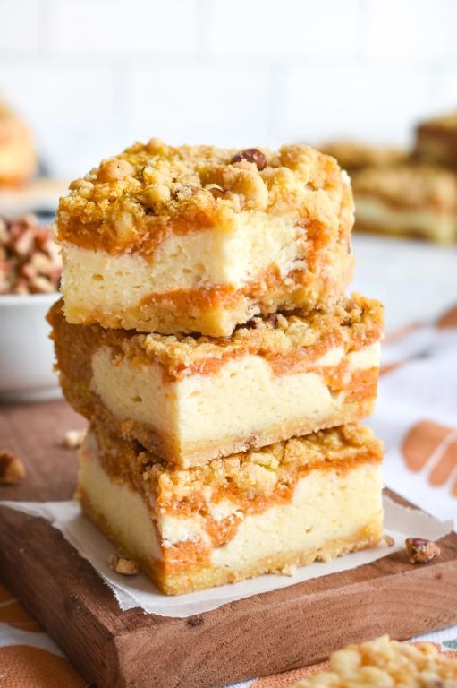 Yellow Squash Cheesecake Bars