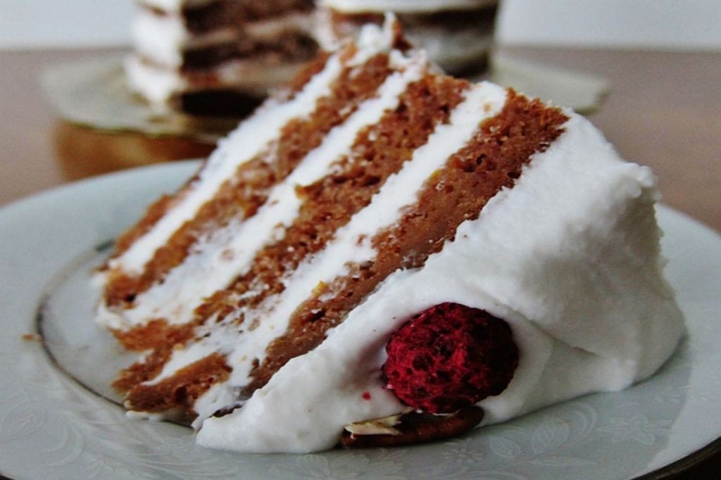 Yellow Squash and Carrot Spice Cake