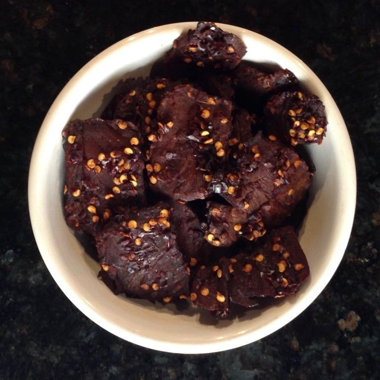 Yellowtail Jerky with Soy-Ginger Glaze