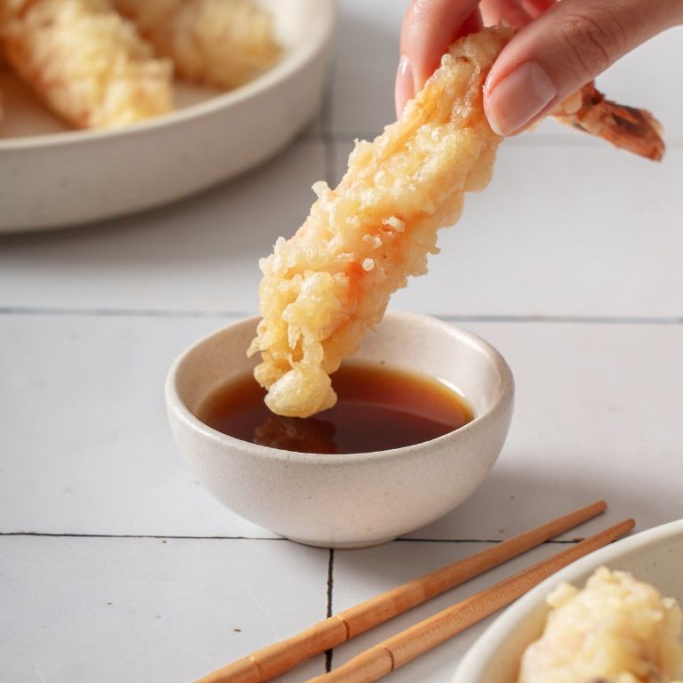 Yellowtail Tempura with Dipping Sauce